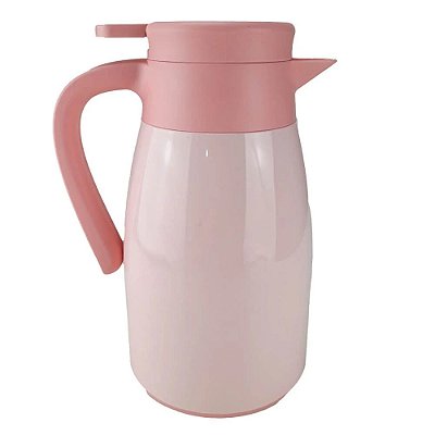 Garrafa Térmica de Café Tupperware Easy Tupper 1 litro Rosa