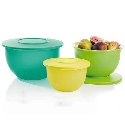 Tupperware Tigela Murano kit 3 Peças