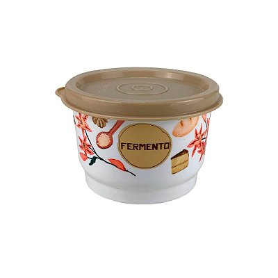 Tupperware Potinho Fermento Floral 140ml nv