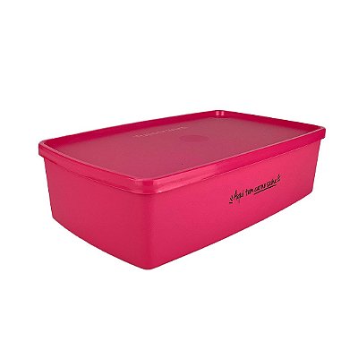 Tupperware Caixa Ideal Carne Suína II 1,4 litro Rosa