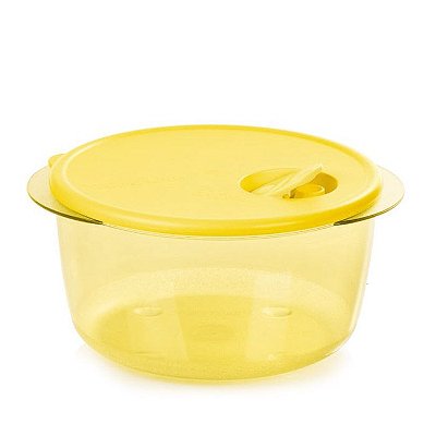 Tupperware Cristalware 2 litros Amarela Policarbonato