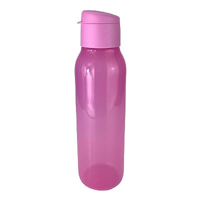 Garrafa Tupperware Eco Tupper Redonda Plus 750ml Rosa