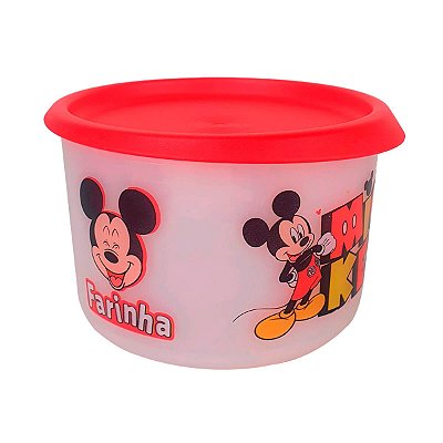 Tupperware Mini Instantânea Mágica Farinha Mickey 575ml