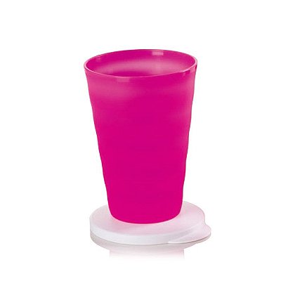 Tupperware Copo Murano 500ml Rosa Neon
