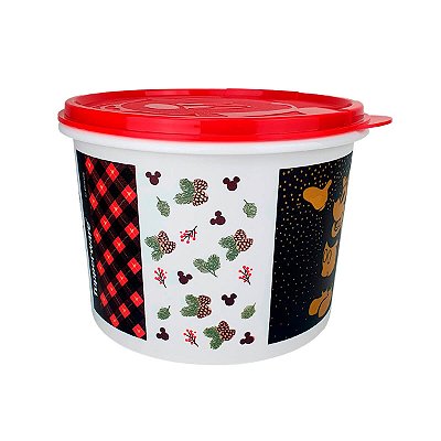 Tupperware Caixa Natal Mickey e Amigos 1,7 litro