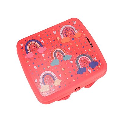 Tupperware Porta Sanduíche Arco Íris