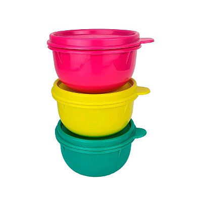 Kit Tupperware Tigelinha 250ml 3 peças