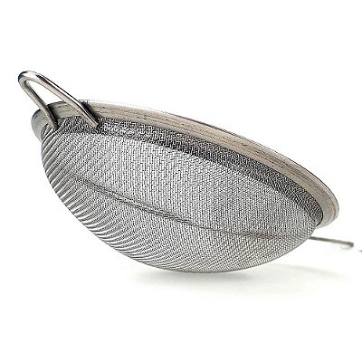Peneira de Cozinha Inox 16cm Coador com Tela Fina