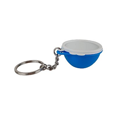 Chaveiro Tupperware Criativa Azul