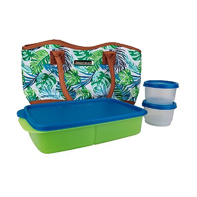 Kit Tupperware Bolsa Verão Importado 4 Peças