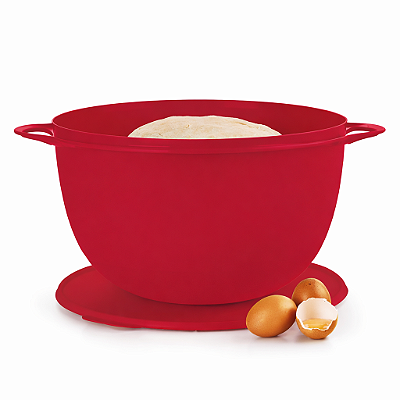 Tupperware Jumbo Criativa 14 litros Vermelho Carmin