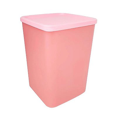 Tupperware Refri Line Quadrado Rosa 2,2 litros