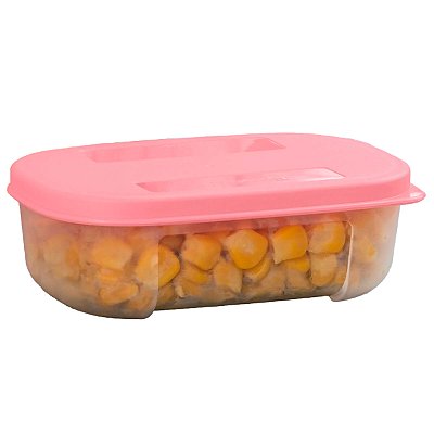 Tupperware Pote para Geladeira Refri Fresh Mini 140ml Rosa