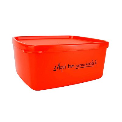 Tupperware Jeitosinho 400ml Aqui Tem Carne Moída