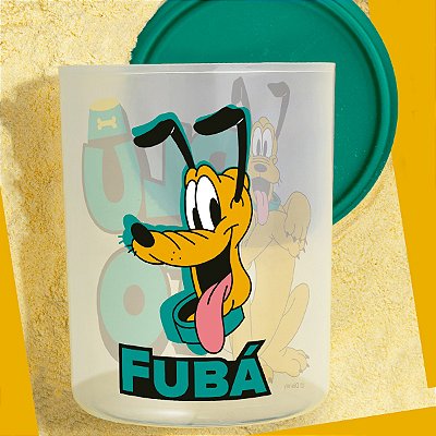 Tupperware Instantânea Mágica Fubá Pluto Disney 1kg