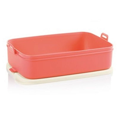 Tupperware Picnic Line sem Alça 900ml Salmão