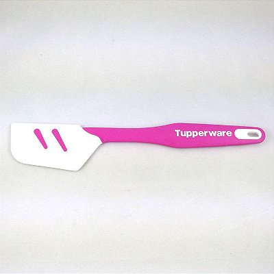 Tupperware Espátula de Silicone Rosa e Branco