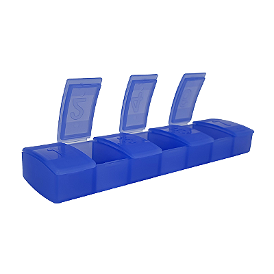 Tupperware Porta Comprimidos Azul Marinho