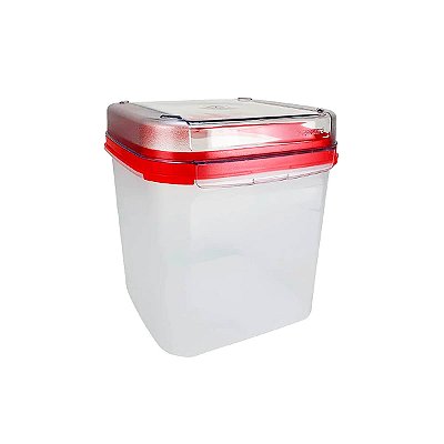 Tupperware Modular Quadrado Classic 4 Litros n°3 Velho Chili