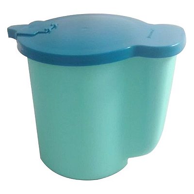 Tupperware Jarra para Aquecer no Micro-ondas 1 litro Verde Mint e Azul