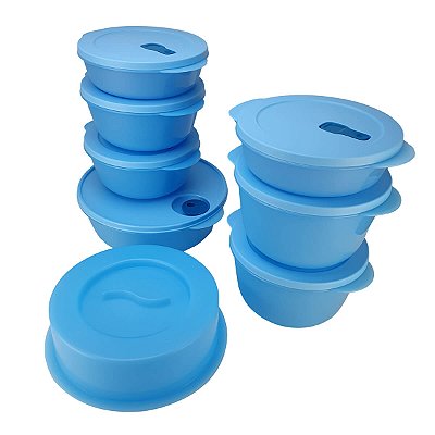 Kit Tupperware PDA 07/2023 Tigelas Cristalwave 8 peças