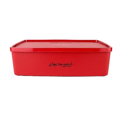 Tupperware Caixa Ideal Aqui Tem Carne 1,4 litro