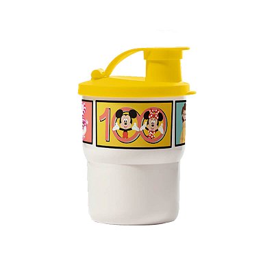 Tupperware Copo Colors com Bico Disney 100 Anos 225ml Amarelo