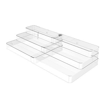 Organizador Multinível Extensível Clear