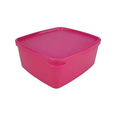 Tupperware Jeitosinho 400ml Rosa Pink Translúcida