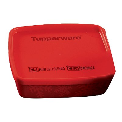 Tupperware Mini Jeitosinho Neve Organização 250ml Vermelho