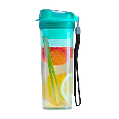 Garrafa Tupperware Drink 380ml Turquesa