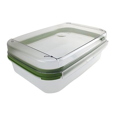 Tupperware Modular Classic 2 litros Transparente e Verde