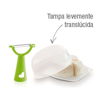 Tupperware Smart Queijeira Mini + Descascador Pack