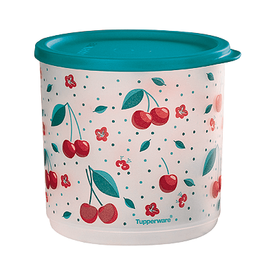 Tupperware Refri Line Redondo Cerejas 1,1 litro