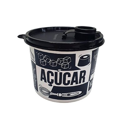 Tupperware Redondinha com Bico Dosador Açúcar Pop Box PB 400g