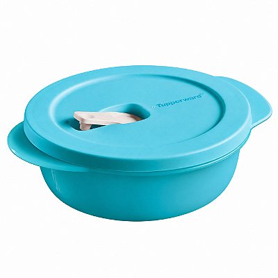 Tupperware Tigela Mini Cristalwave Geração ll 390ml Azul Claro