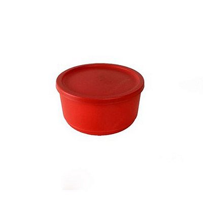 Tupperware Mini Refri Line Redondo 530ml Vermelho