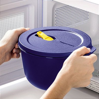 Tupperware Cristalwave 2 Litros Geração II Azul Escuro