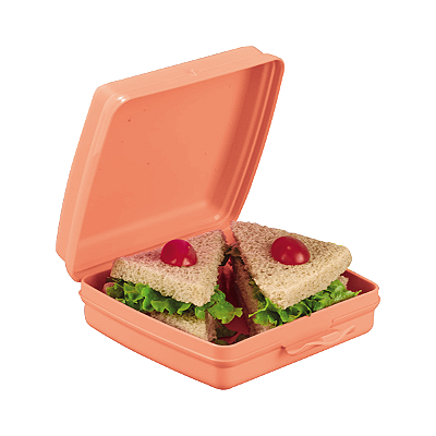 Tupperware Porta Sanduíche Laranja
