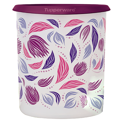 Tupperware Instantânea Mágica Folhagens Roxas 3,3 litros