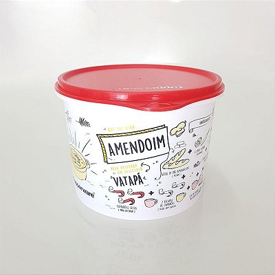 Tupperware Caixa Livro de Receitas 1,7 litro - Amendoim