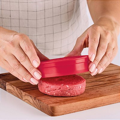 Tupperware Forma Burguer Express Avulsa Marsala