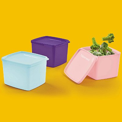 Kit Tupperware Jeitosos 800ml 3 peças
