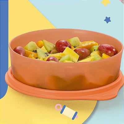 Tupperware Tupper Pratinho 500ml Laranja