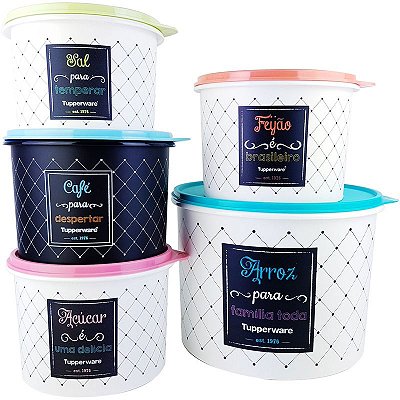 Tupperware Caixa Bistrô kit 5 peças
