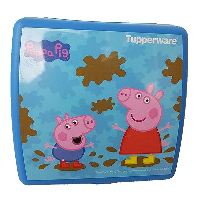 Tupperware Porta Sanduíche Peppa Pig
