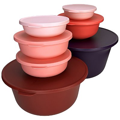 Kit Tupperware PDA 05/2025 Tigela Aloha 7 peças