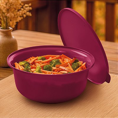 Tupperware Tigela Aloha 4 litros Marsala