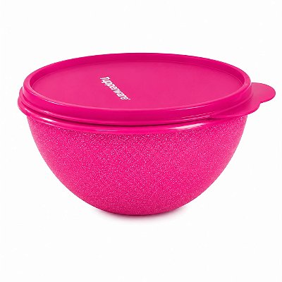 Tupperware Tigela Maravilhosa 750ml Rosa Glitter