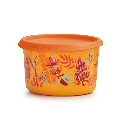 Tupperware Mini Instantânea Magica Tropicália 575ml Laranja